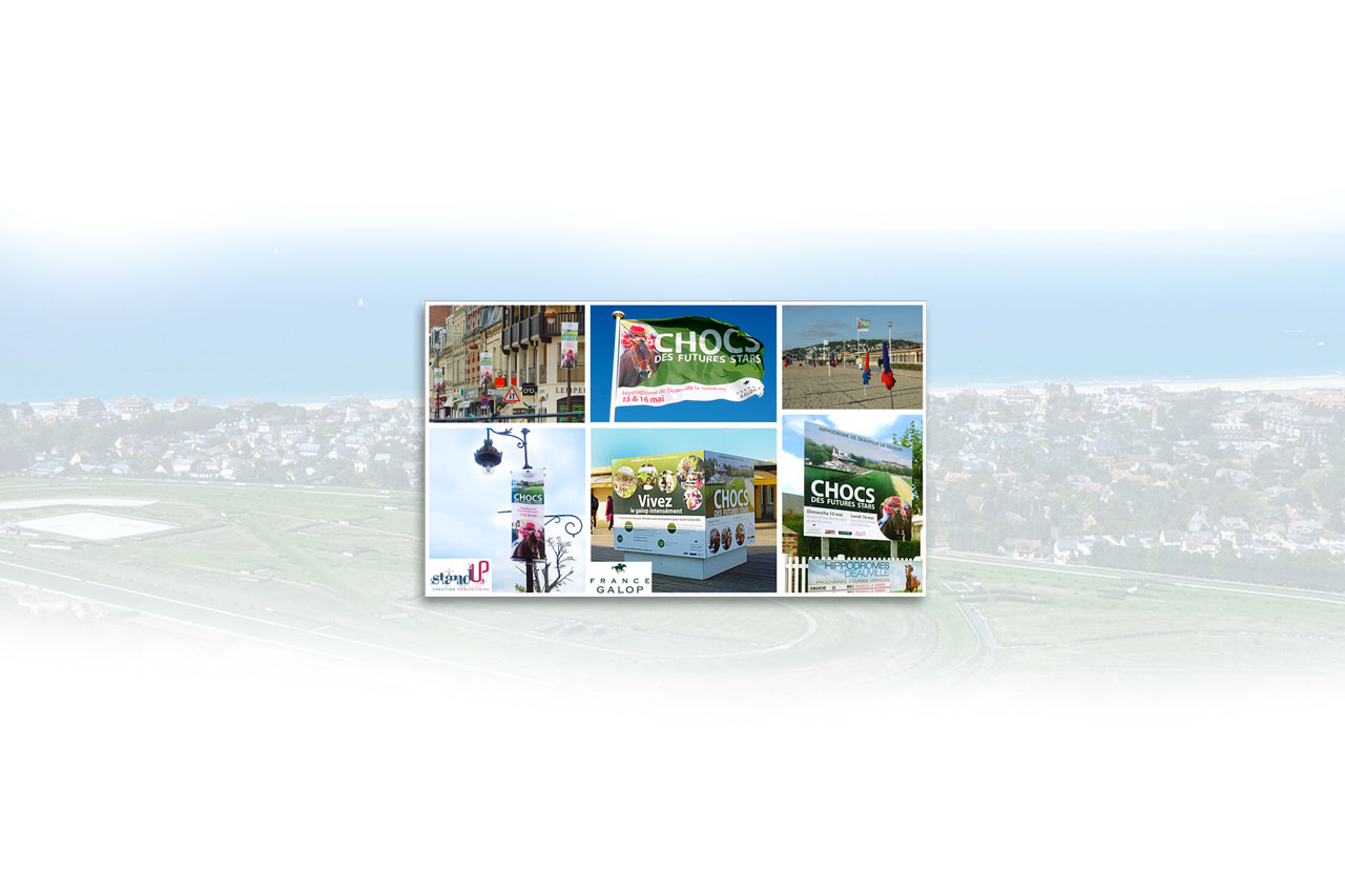 campagne France Galop sur deauville Standup communication