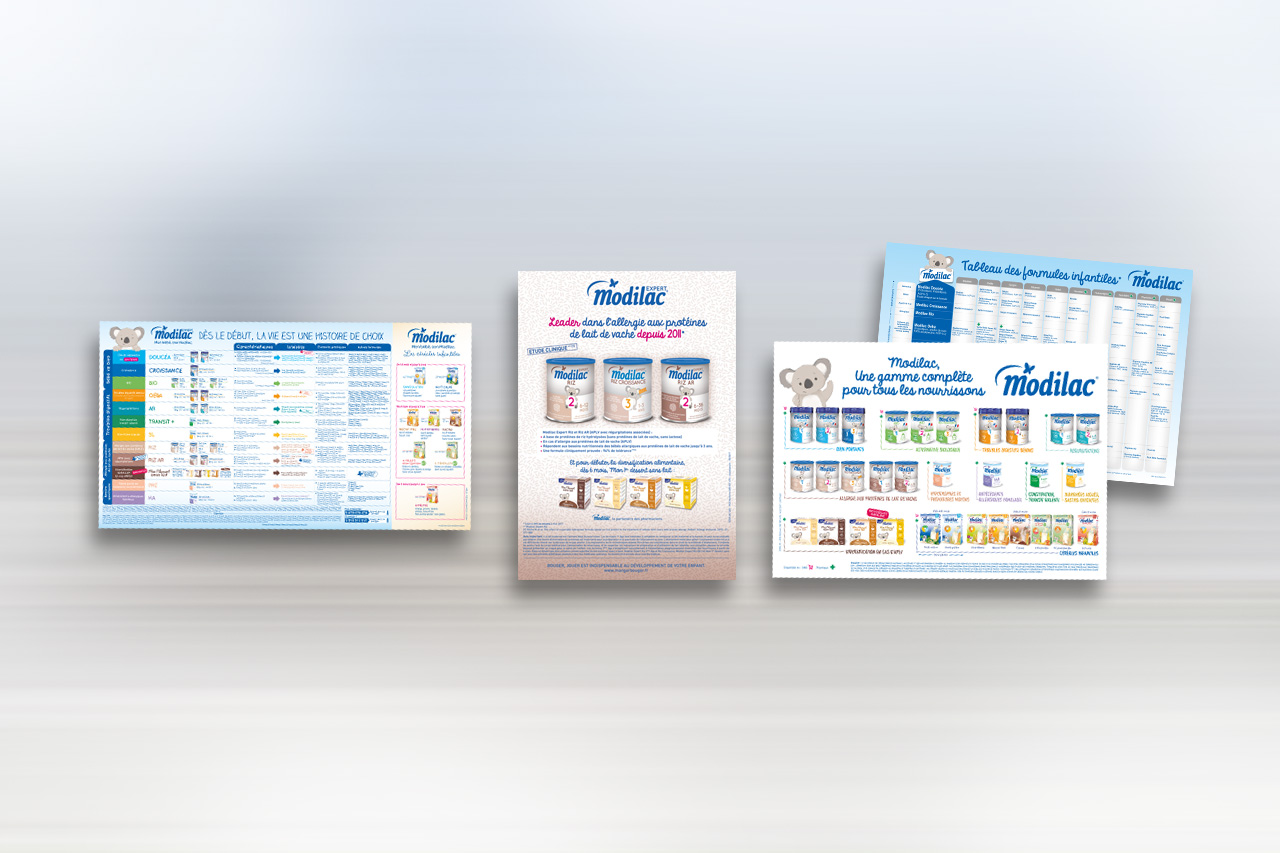 Création StandUp fiche technique Modilac - sodilac