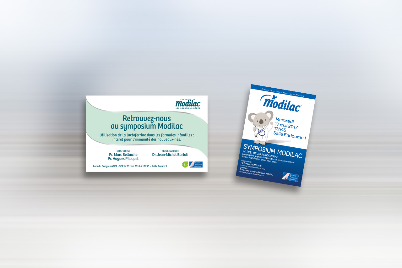 Création StandUp Invitation Modilac - sodilac